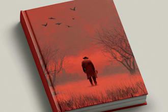 do fantasy book cover design, thriller book cover