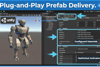 rig, skin, and seamlessly integrate blender 3d models into unity or roblox