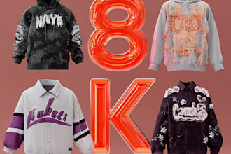 design custom bold streetwear apparel graphics for your