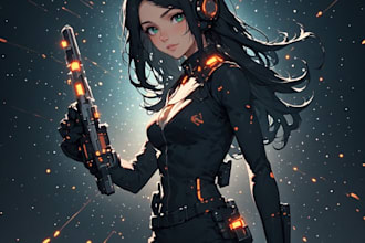 sci fi illustration and sci fi art