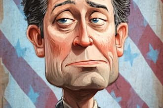 draw satire, editorial or political cartoons for you