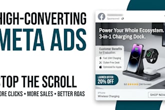 create conversion focused meta ads that drive sales