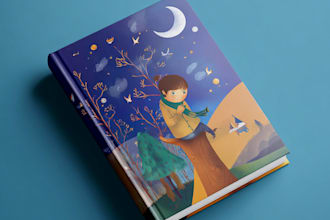 design children book illustration and children book cover