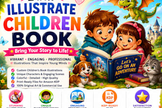 children book illustration kids book storybook picture book art illustration