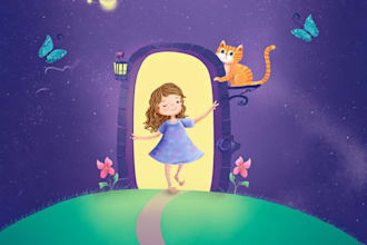 do amazon KDP children book cover design kids book cover
