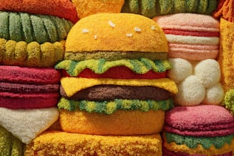 food pop art of your food pop art