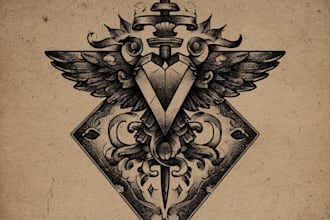 professionally draw your chest tattoo