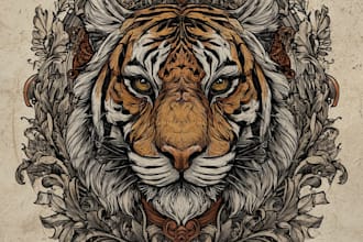 make custom tattoo design etching blackwork