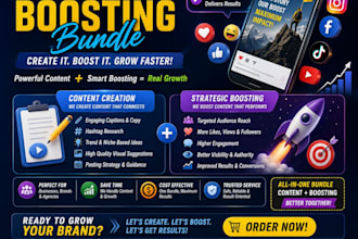 grow your social media presence and brand awareness