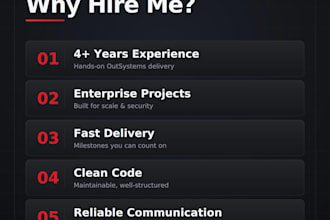 build, customize, and fix outsystems applications