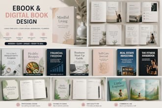 creare un libro profesional y diseño grafico