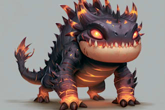 draw you monster or creature
