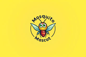 design outstanding mosquito logo in 12 hours