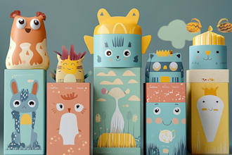 design toy packaging and boxes for kids and baby products