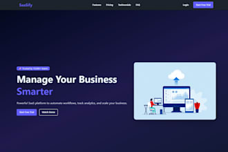 create high converting react landing page