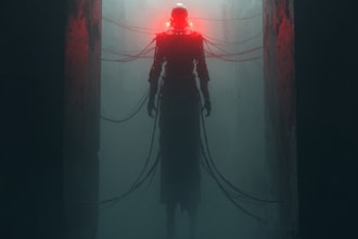 design premium sci fi horror art and vehicle concept art