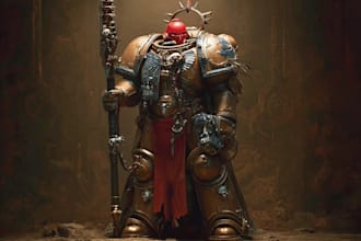 design your favorite warhammer 40k character