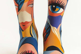 socks design unique socks design