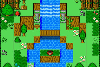 create pixel art tilesets, tilemaps, top down game assets for your game