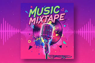 design your album cover art music mixtape artwork