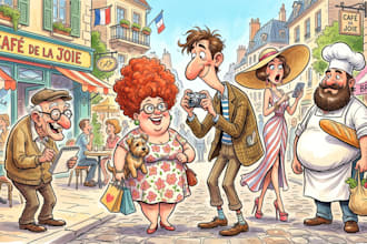 draw a caricature, cartoon caricatures