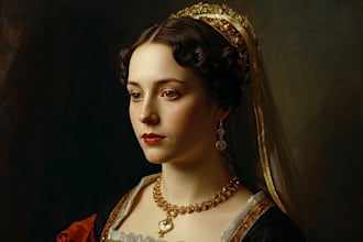 paint renaissance art oil painting portrait