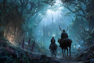 design fantasy book cover illustration art christian