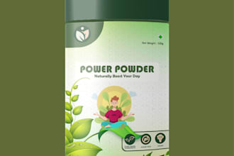 create product packaging and label artwork for your brand