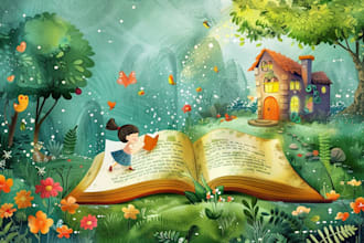 illustrate children storybook illustration, storybook pictur