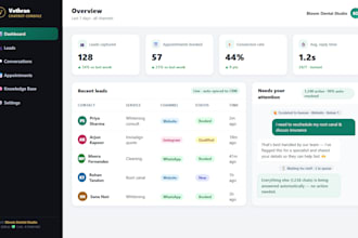 build an ai chatbot for lead generation and appointment booking