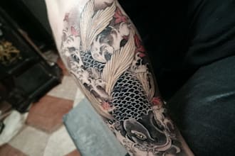 design a personalized japanese style tattoo design