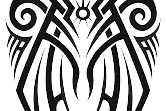 design the best tribal tattoo