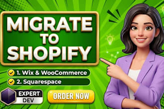 clone, backup, and migrate wix, woocommerce to shopify with zero downtime