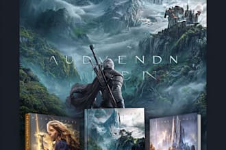 design stunning fantasy book cover art book design