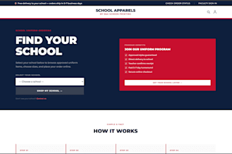 build a modern business website or ordering portal