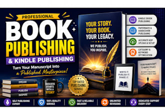 book publishing, kindle publishing, self publishing, amazon kdp publishing