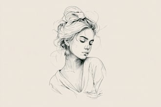 design an artistic line art or minimalist tattoo art