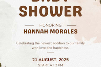 design elegant printable invitation cards for any event