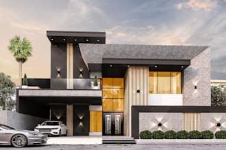 create exterior of house