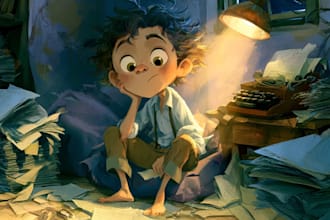 illustrate childrens picture book for self publishing