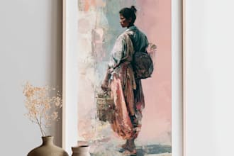 design high quality printable digital wall art for etsy