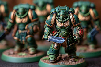draw your warhammer miniatures