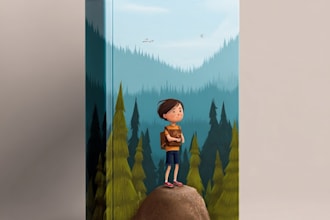 illustrate a beautiful childrens storybook