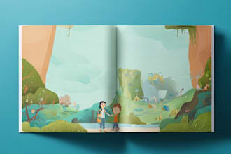 make artwork for childrens storybooks