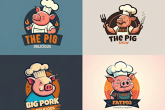 design a professional catering logo for food businesses
