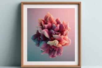 do custom printable wall art designs, digital art