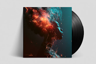 do album cover design and single cover art
