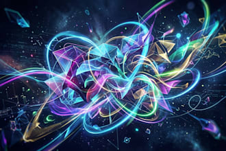 design cool abstract digital art