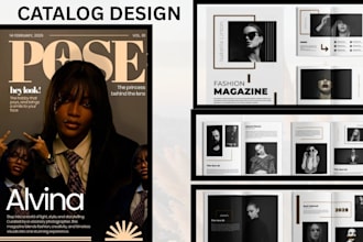 do magazine design, brochure, catalog, booklet, newsletter and magazine layout