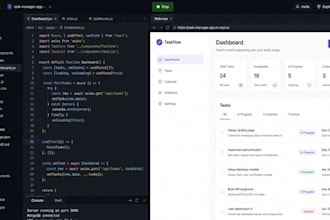 build build saas website in lovable, bolt, replit and thunder ai